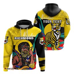 custom personalised richmond naidoc week hoodie tigers indigenous special style tee ausie