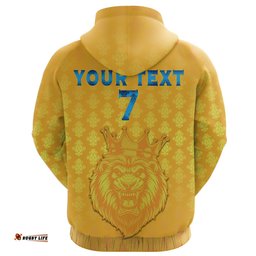 custom personalised chennai super kings hoodie cricket traditional pride yellow custom text and number tee ausie