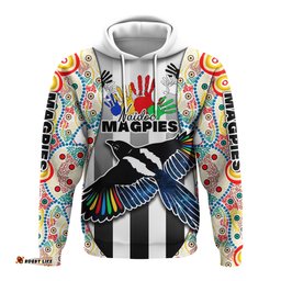 custom personalised magpies naidoc week hoodie collingwood modern style tee ausie