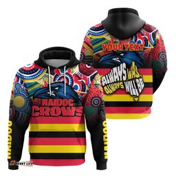 custom personalised adelaide naidoc week hoodie crows aboriginal special style tee ausie