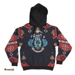 seychelles christmas hoodie santa claus ho ho ho tee ausie
