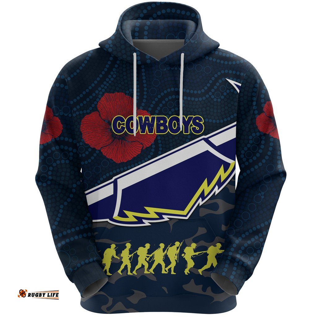 cowboys hoodie anzac country style tee ausie