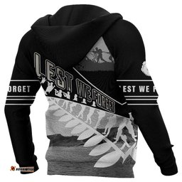 anzac day new zealand hoodie never forget pullover hoodie tee ausie