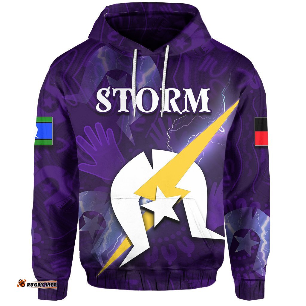 custom personalised naidoc melbourne storm hoodie heal country tee ausie