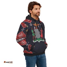 zambia christmas hoodie santa claus ho ho ho tee ausie