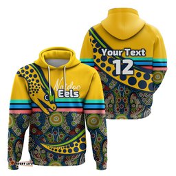 custom personalised eels rugby naidoc week hoodie indigenous sport style tee ausie
