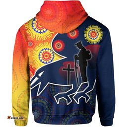 Adelaide Crows Hoodie ANZAC Day