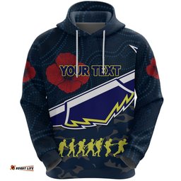 custom personalised cowboys hoodie anzac country style tee ausie
