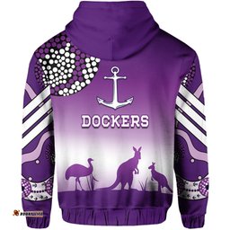 Dockers Zip Hoodie Indigenous Fremantle Freo