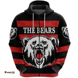 North Sydney Zip Hoodie The Bears Simple Style