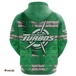 Manawatu Turbos Hoodie Maori Vibes