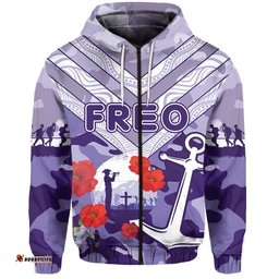 Freo ANZAC Day Zip Hoodie Fremantle