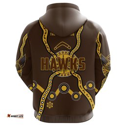 Hawks Indigenous Zip Hoodie The Family Club