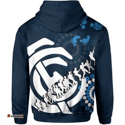 Cartlon Blues Zip Hoodie ANZAC Day