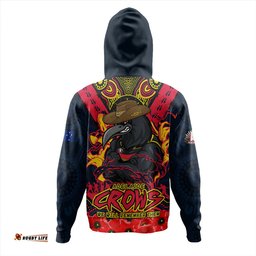 Amazing Aussie Adelaide Crows Ripped Legacy Of The Game The ANZAC Spirit Lives On Hoodie