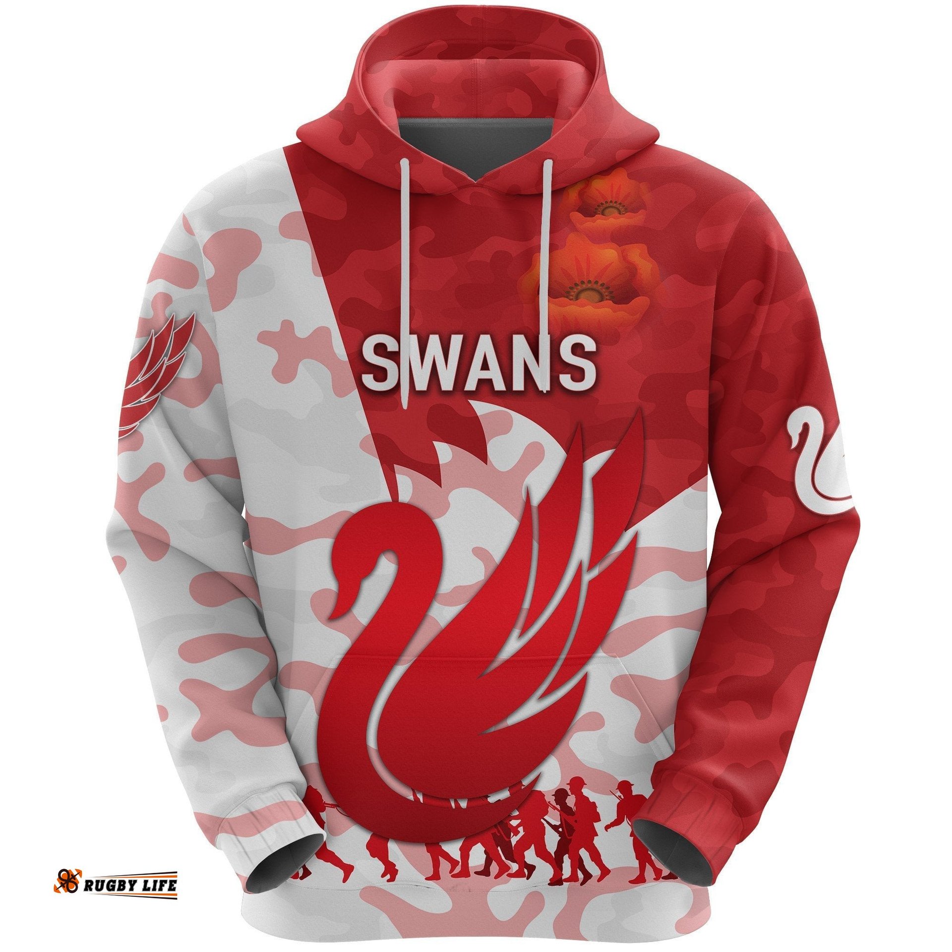 Sydney Swans Hoodie ANZAC Vibes