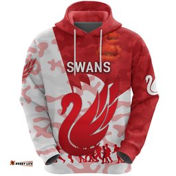 Sydney Swans Hoodie ANZAC Vibes