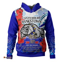 Amazing Aussie Australia Custom Anzac Poppy Flowers Lest We Forget Hoodie