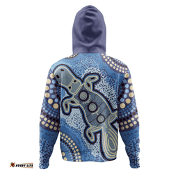 Amazing Aussie Australia Aboriginal Platypus Aboriginal Dot Painting Hoodie