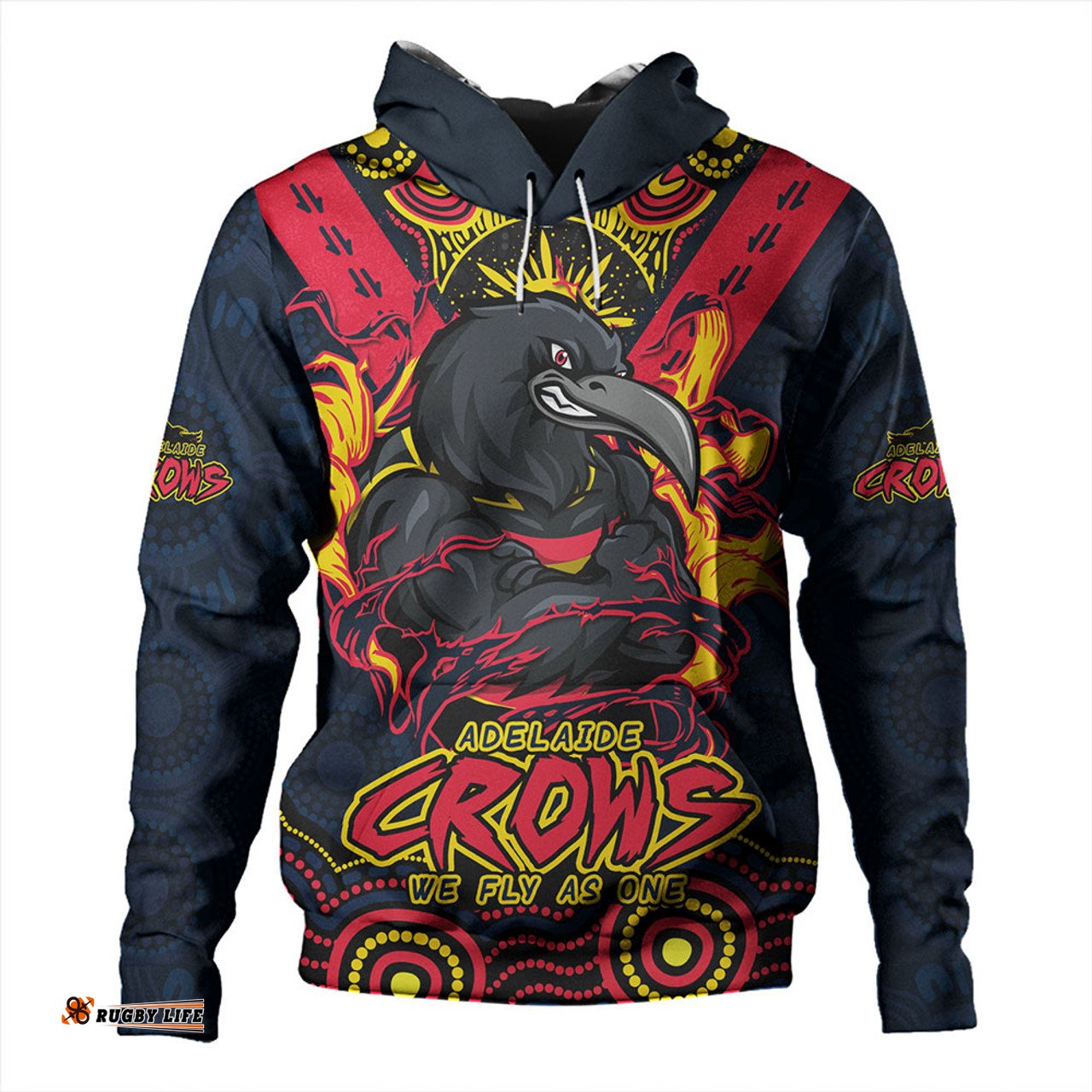 Amazing Aussie Adelaide Crows Ripped Legacy of the Game Hoodie
