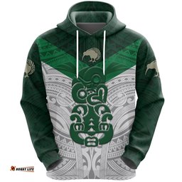 Aotearoa Rugby Hoodie Maori Kiwi