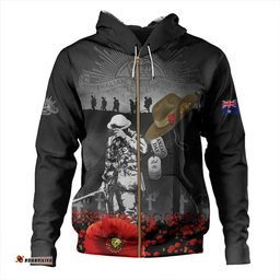 Amazing Aussie Australia Anzac Day Australian Army Memorial Hoodie