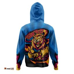 Amazing Aussie Brisbane Lions Premiership Series Flame Edition Hoodie