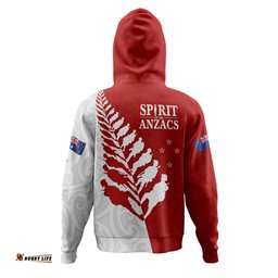 Amazing Aussie Australia New Zealand Anzac Day Custom Spirit Of The Anzacs Hoodie