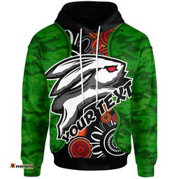 Amazing Aussie Australia Rabbitohs CustomAustralia Rabbitohs Indigenous Energy Hoodie