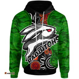 Amazing Aussie Australia Rabbitohs CustomAustralia Rabbitohs Indigenous Energy Hoodie