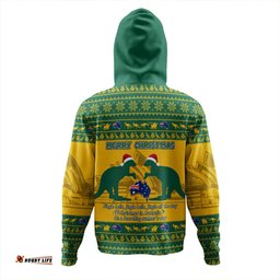 Amazing Aussie Australia Scorching Australia Christmas Green Hoodie