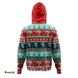 Amazing Aussie Australia Sunny Christmas By The Sea Red Hoodie