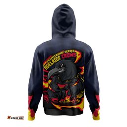 Amazing Aussie Adelaide Crows Premiership Series Flame Edition Hoodie