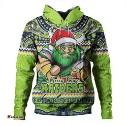 Amazing Aussie Canberra Raiders Aboriginal Xmas Special Ugly Christmas Style Hoodie