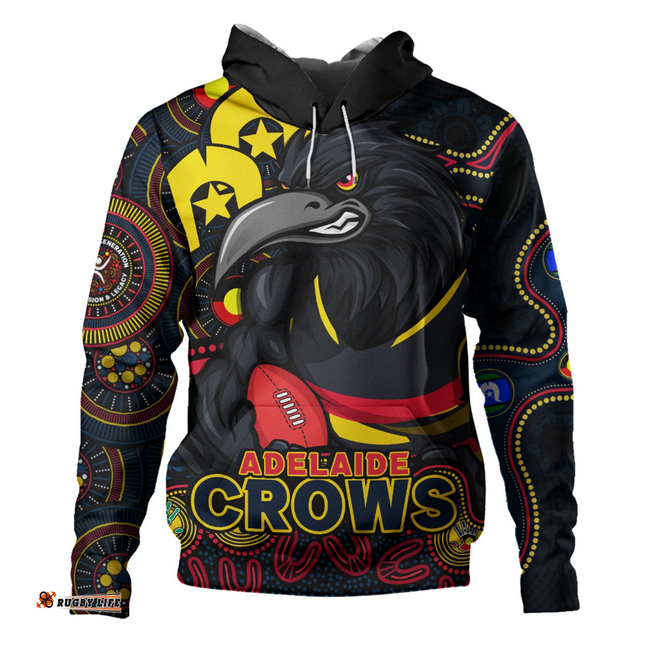 Amazing Aussie Adelaide Crows NAIDOC Spirit Of Country Hoodie