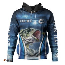 Amazing Aussie Australia Fishing Custom Jumping Barramundi Fishing Hoodie