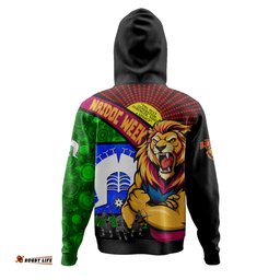 Amazing Aussie Brisbane Lions NAIDOC Week Pride Edition Hoodie