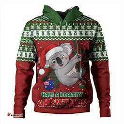 Amazing Aussie Australia Have A Koalaty Christmas Hoodie