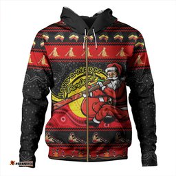 Amazing Aussie Australia Ripper Aboriginal Christmas Down Under Hoodie