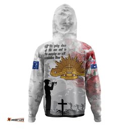 Amazing Aussie Australia We Will Remember Them Anzac Day Hoodie