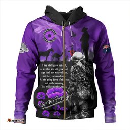 Amazing Aussie Australia Anzac Day Remembering The Animals Victims Of War Hoodie