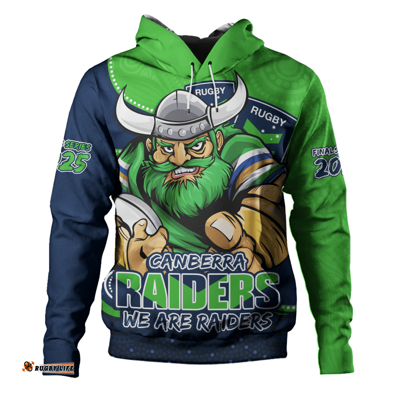 Amazing Aussie Canberra Raiders Battle For Glory Rugby Finals Edition Hoodie