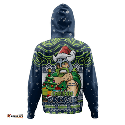 Amazing Aussie Canberra Raiders Aussie Ugly Christmas For Die Hard Fan Supporters Hoodie