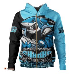 Amazing Aussie Cronulla Sutherland Sharks Battle For Glory Rugby Finals Edition Hoodie