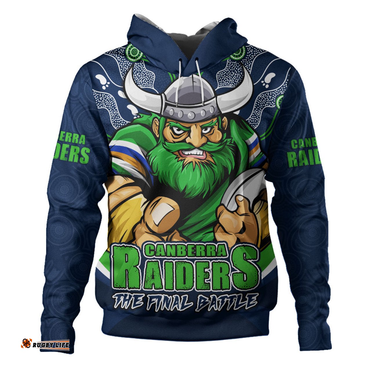 Amazing Aussie Canberra Raiders Final Clash Battle Edition Hoodie