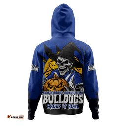 Amazing Aussie Canterbury Bankstown Bulldogs Dark Moon Rugby Halloween Battle Edition Hoodie