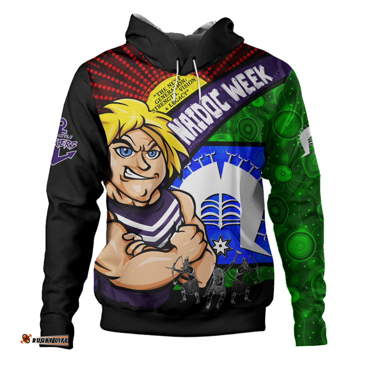 Amazing Aussie Fremantle NAIDOC Week Pride Edition Hoodie