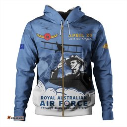 Amazing Aussie Australia Anzac Day Royal Australian Air Force Gallipoli Skies Hoodie