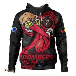 Amazing Aussie Essendon Power Through Generations NAIDOC Edition Hoodie