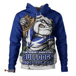 Amazing Aussie Canterbury Bankstown Bulldogs Unleash Power In The Ultimate Battle Hoodie